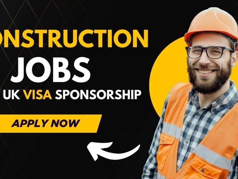Construction Jobs in UK with Visa Sponsorship